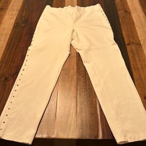 White Ashley Stewart Pants